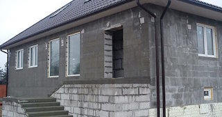 Фасад из газобетона для дома в Новокуйбышевске - Строй-Нвб, качественная отделка от 2067 руб.